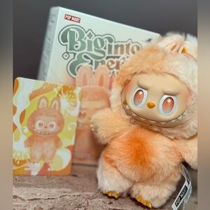 New Pop Mart Big Into Energy Vinyl Plush Happiness